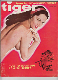 TIGER  Vol. 2 #1    (Reynard Publications, March, 1957) Donaldo Jordan