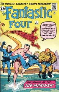 FANTASTIC FOUR  #4     (Marvel, 1962)