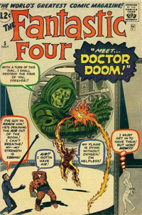 FANTASTIC FOUR  #5     (Marvel, 1962)