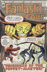 FANTASTIC FOUR  #8     (Marvel, 1962)