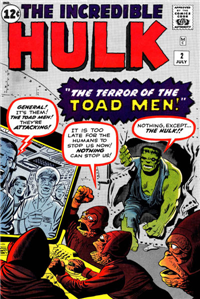 THE INCREDIBLE HULK  #2     (Marvel, 1962)