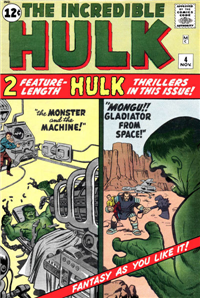 THE INCREDIBLE HULK  #4     (Marvel, 1962)