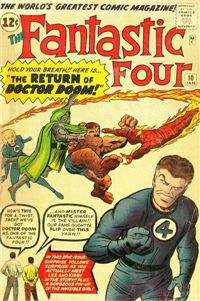 FANTASTIC FOUR  #10     (Marvel, 1963)