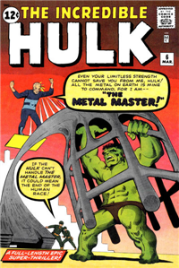 THE INCREDIBLE HULK  #6     (Marvel, 1963)