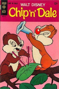 CHIP 'N' DALE  #1     (Gold Key, 1967)