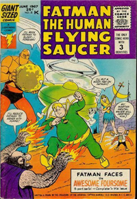 FATMAN THE HUMAN FLYING SAUCER  #2     (Lightning, 1967)