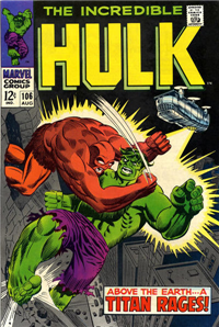 THE INCREDIBLE HULK  #106     (Marvel, 1968)