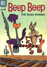 BEEP BEEP THE ROAD RUNNER  #5     (Dell)