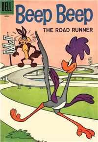 BEEP BEEP THE ROAD RUNNER  #8     (Dell)