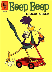 BEEP BEEP THE ROAD RUNNER  #12     (Dell)