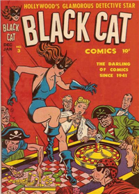 BLACK CAT COMICS  #3     (Harvey)