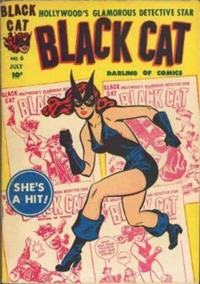 BLACK CAT COMICS  #6     (Harvey)