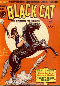 BLACK CAT COMICS  #12     (Harvey)