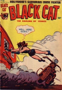 BLACK CAT COMICS  #13     (Harvey)