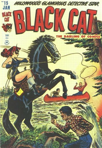 BLACK CAT COMICS  #15     (Harvey)