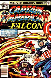 CAPTAIN AMERICA    #209     (Marvel)