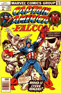 CAPTAIN AMERICA    #215     (Marvel)