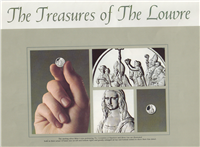 The Treasures of the Louvre Mini-Coin Collection  (Franklin Mint, 1977)