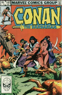 CONAN THE BARBARIAN  #141     (Marvel)