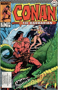 CONAN THE BARBARIAN  #154     (Marvel)