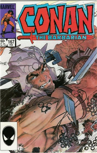 CONAN THE BARBARIAN  #167     (Marvel)