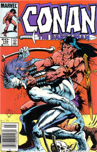CONAN THE BARBARIAN  #168     (Marvel)