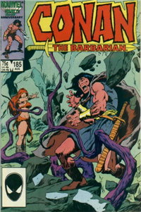 CONAN THE BARBARIAN  #185     (Marvel)