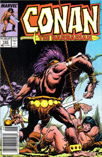 CONAN THE BARBARIAN  #195     (Marvel)