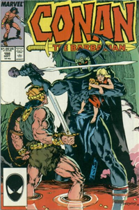 CONAN THE BARBARIAN  #198     (Marvel)