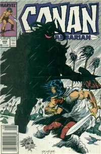 CONAN THE BARBARIAN  #209     (Marvel)