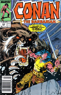 CONAN THE BARBARIAN  #220     (Marvel)