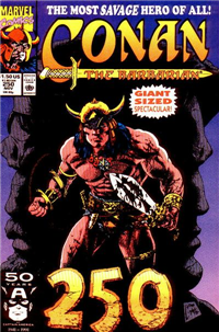 CONAN THE BARBARIAN  #250     (Marvel)