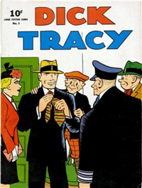 DICK TRACY     (Dell Large Feature Comics Series II)