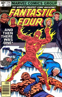 FANTASTIC FOUR  #214     (Marvel)