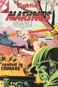 FIGHTIN' MARINES  #57     (Charlton)