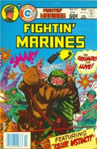 FIGHTIN' MARINES  #173     (Charlton)