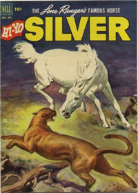 THE LONE RANGER'S FAMOUS HORSE HI-YO SILVER  #392     (Dell Four Color, 1952)