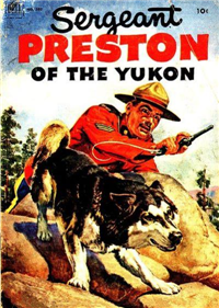 SERGEANT PRESON OF THE YUKON  #397     (Dell Four Color, 1952)