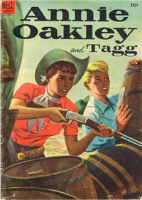 ANNIE OAKLEY AND TAGG  #481     (Dell Four Color, 1953)