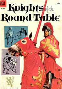 KNIGHTS OF THE ROUND TABLE  #540     (Dell Four Color, 1954)