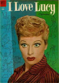 I LOVE LUCY COMICS  #559     (Dell Four Color, 1954)