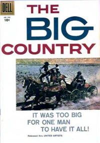 THE BIG COUNTRY  #946     (Dell Four Color, 1958)