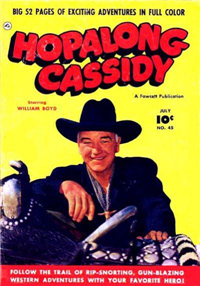 HOPALONG CASSIDY  #45     (Fawcett)