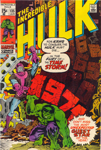 THE INCREDIBLE HULK  #135     (Marvel)
