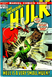 THE INCREDIBLE HULK  #154     (Marvel)