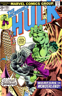 THE INCREDIBLE HULK  #195     (Marvel)