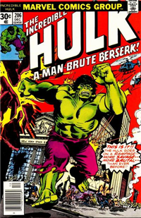 THE INCREDIBLE HULK  #206     (Marvel)