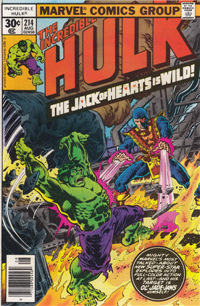 THE INCREDIBLE HULK  #214     (Marvel)