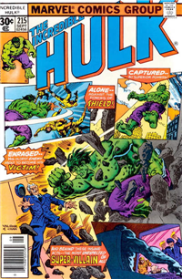 THE INCREDIBLE HULK  #215     (Marvel)