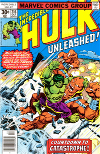THE INCREDIBLE HULK  #216     (Marvel)